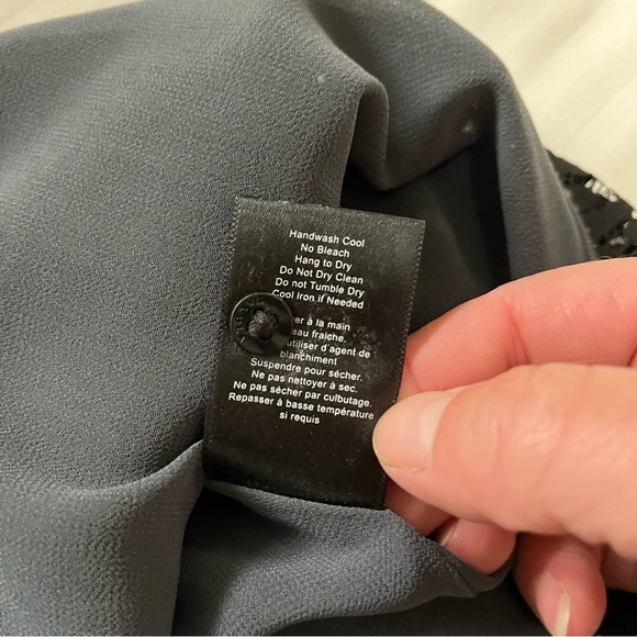 Aritzia Talula Betty Lace Tank Top Black / Grey size Small - Picture 12 of 15